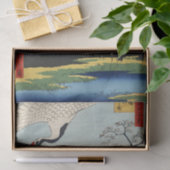 江戸の鶴、広重 薄葉紙 (ギフト)