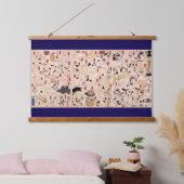 江戸日本の時代の猫・国芳・浮世絵 吊り下げ型タペストリー (寝室)
