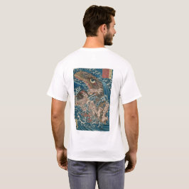 江戸時代の怪獣深いTシャツ Tシャツ