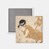 江戸時代の風呂 マグネット (正面/裏面)