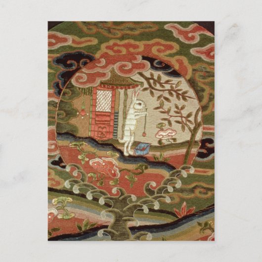 江戸時代，亀と兎 ポストカード (正面)