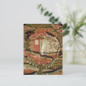 江戸時代，亀と兎 ポストカード (スタンド正面)