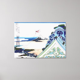 江戸浅草の本願寺 キャンバスプリント