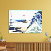 江戸浅草の本願寺 キャンバスプリント (インサイチュ (リビング))