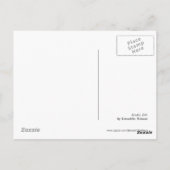 江戸駿台（北斎） ポストカード (裏面)