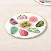 *~*江本水ハートチャクラAP64紙コースター ラウンドペーパーコースター (アングル)