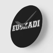 江菅井 ラウンド壁時計 (傾斜)