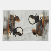 池でパーカーを飼った人魚の集まり キッチンタオル (横)