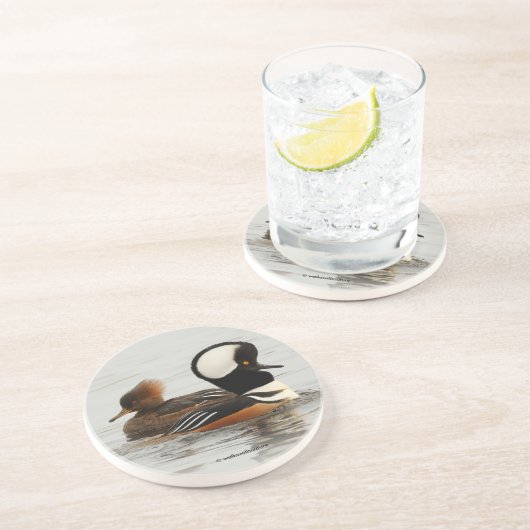 池でパーカーを飼った人魚の集まり コースター (側面)