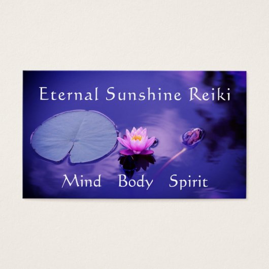 池でピンクと白の蓮の花を癒す (正面)