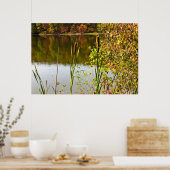 池で秋 ポスター (キッチン)