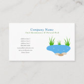 池とナチュラルプール 名刺 (正面)