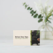 池と竹 名刺 (スタンド正面)