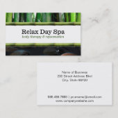 池と竹II 名刺 (正面/裏面)