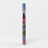 池のそばの夕暮れ時のピンクの柳 Case-Mate iPhoneケース (裏面/右)