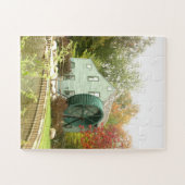 池のほとりで ジグソーパズル (横)