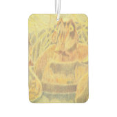 池のアヒル カーエアーフレッシュナー (裏面)