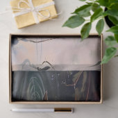 池のアートワークの木のアヒルの分離 薄葉紙 (ギフト)