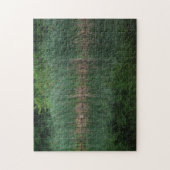 池のオルトンエフェクトの反射をキャッチ ジグソーパズル (縦)