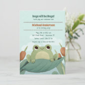 池のカエルの招待 招待状 (スタンド正面)