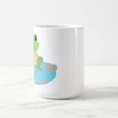 池のカエル コーヒーマグカップ (中央)