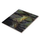 池のカエル タイル (側面)