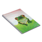 池のカエル ノートブック (右側)