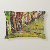 池のカタイル アクセントクッション (正面)