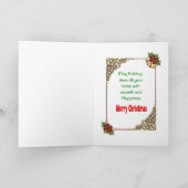 池のクリスマスの日 カード (内部)