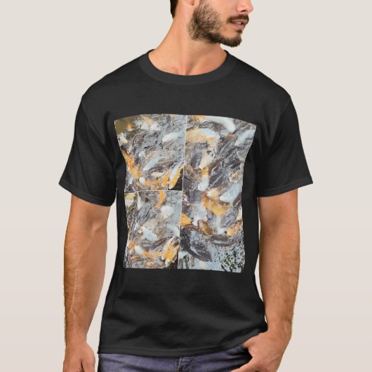 池のコイ Tシャツ (正面)
