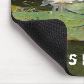 池のスイレン マウスパッド (コーナー)