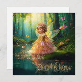 池のハッピーバースデーの魔法の妖精 (正面/裏面)