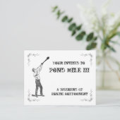 池のマイルの郵便はがき インビテーションポストカード (スタンド正面)