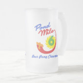 池のマイルビール池のチャンピオンステイン フロストグラスビールジョッキ (正面右)