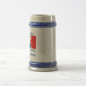 池のマイル3の男性Chamion及びチームチャンピオンステイン ビールジョッキ (中央)