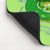 池のマウスパッドのカエル マウスパッド (コーナー)