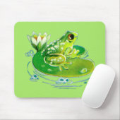 池のマウスパッドのカエル マウスパッド (マウス)