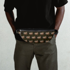 池の上のアメリカンウィゲオンダック ファニーパック