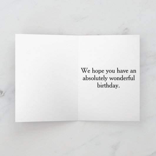 池の上の穏やかな夏の終わりの日 カード (内部)