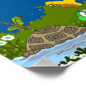 池の上を夢遊病で歩く ポスター (角)