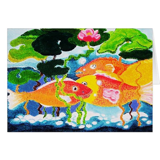 池の中で (正面横)