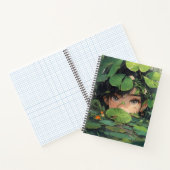 池の中のアニメガール ノートブック (内部)