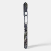 池の冬の初めのスケーター、ビンテージクリスマス Case-Mate iPhoneケース (裏面 / 左)