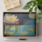 池の切り離しの美しいアヒル 薄葉紙 (ギフト)