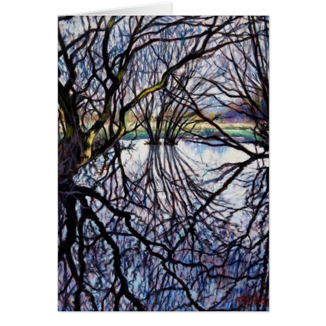 池の反射2009年 (正面)