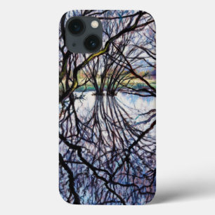 池の反射2009年 iPhone 13ケース