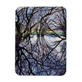 池の反射2009 マグネット (縦)