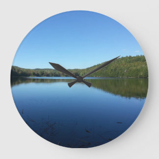 池の反射 ラージ壁時計