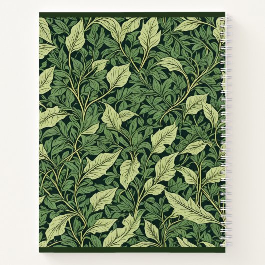 池の妖精の真珠スパイラルノート ノートブック (裏面)