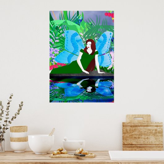 池の妖精 ポスター (キッチン)